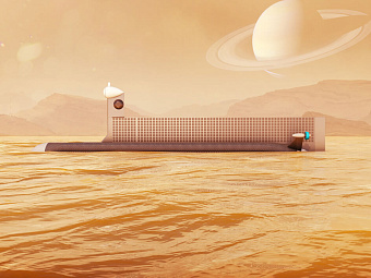 NASA создаст подводную лодку для Титана